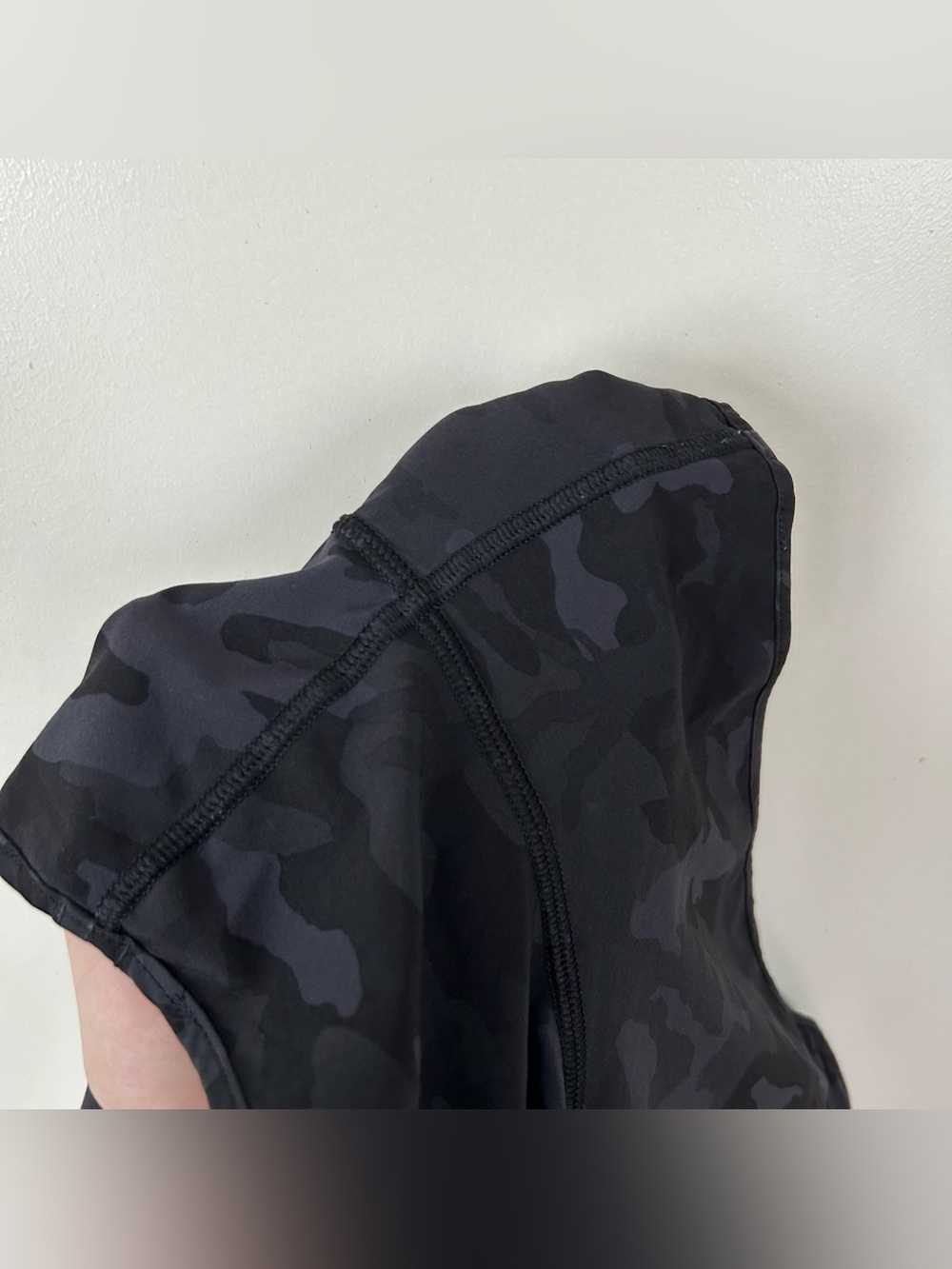 Lululemon Hotty Hot Short II *Long 4" Incognito Camo Multi Grey/Black Size 10 - Picture 13 of 13